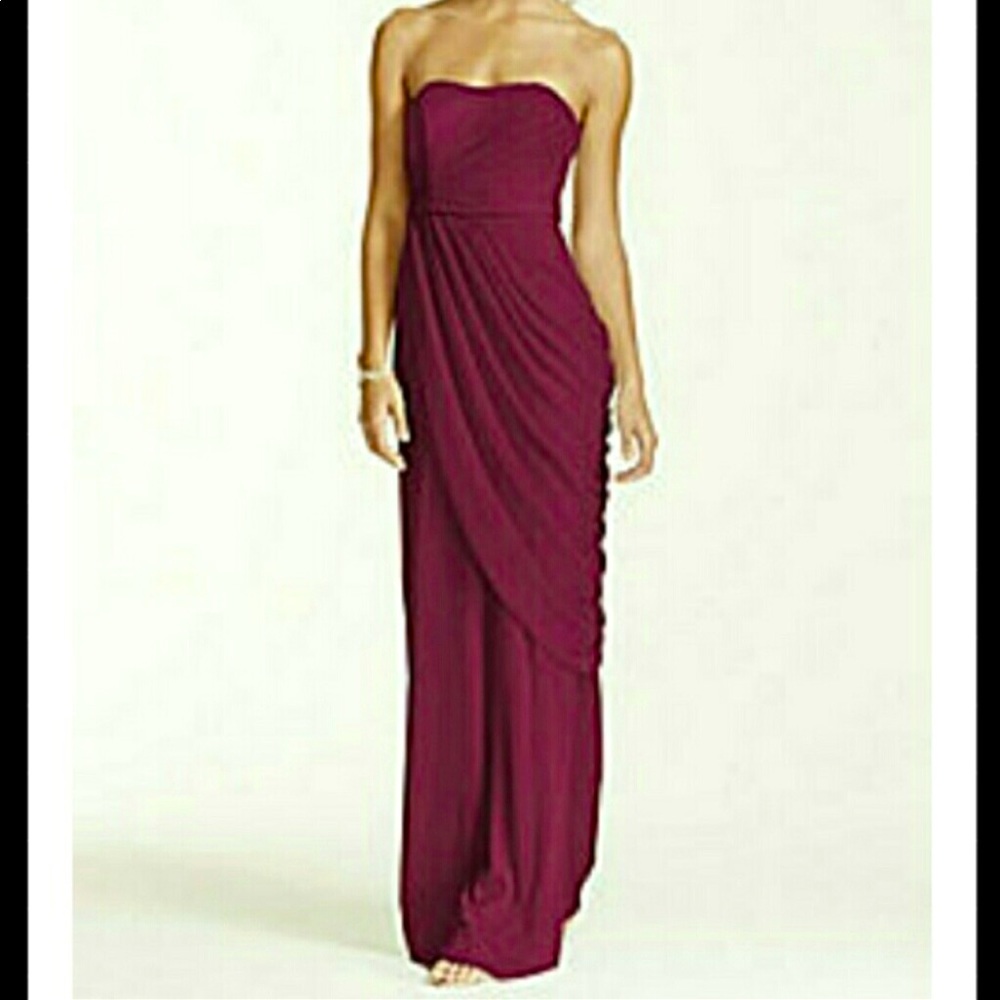 David’s Bridal-Strapless Dress